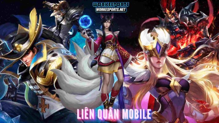 Liên quân mobile 1 trong những tựa game hót nhất esport