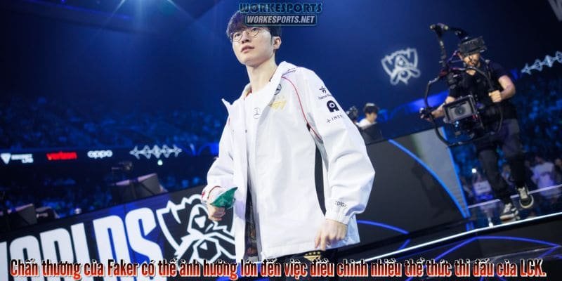 Chấn thương của Faker có thể ảnh hưởng lớn đến việc điều chỉnh nhiều thể thức thi đấu của LCK.