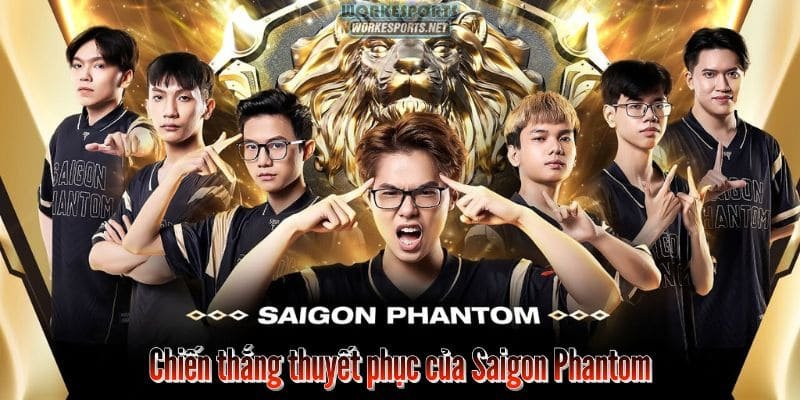 Chiến thắng thuyết phục của Saigon Phantom