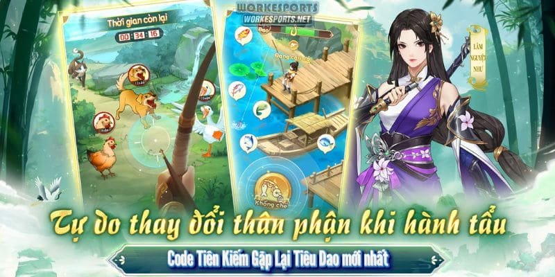 Code Tiên Kiếm Gặp Lại Tiêu Dao mới nhất