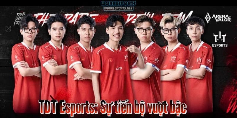 TDT Esports: Sự tiến bộ vượt bậc